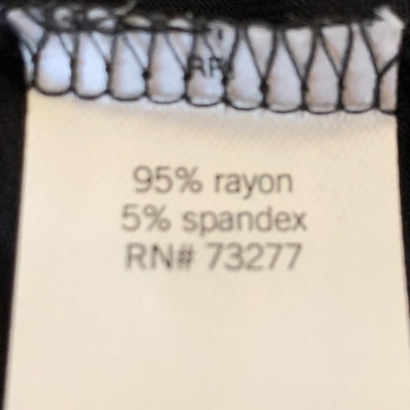 Apt. 9 Black Dolman Sleeve Beaded Neck Comfortable Soft Top Dressy Caree… - Picture 10 of 11